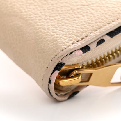 Louis Vuitton Empreinte Monogram Giant Wild At Heart Zippy Wallet Creme 14 of 16