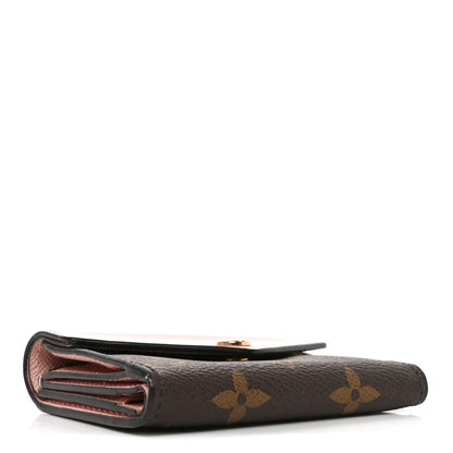 Louis Vuitton Monogram Zoe Wallet Rose Ballerine 4 of 6