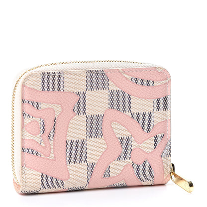 Louis Vuitton Damier Azur Tahitienne Zippy Coin Purse 2 of 8