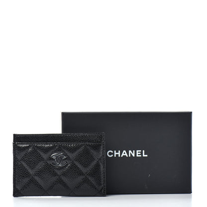 Chanel Caviar Quilted Incognito Card Holder Black 8 of 8