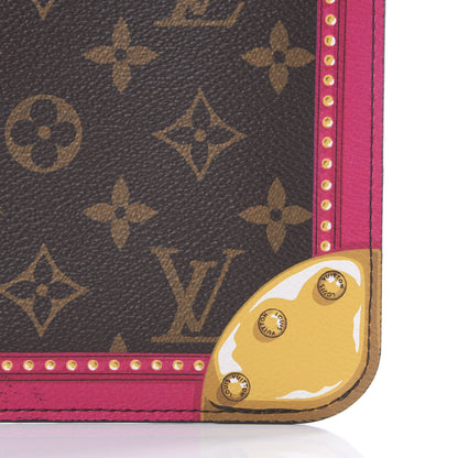 Louis Vuitton Monogram Summer Trunks MM GM Pochette 8 of 9