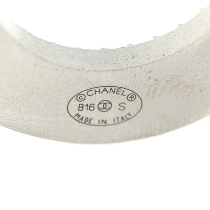 Chanel Crystal CC Cuff Silver 5 of 8
