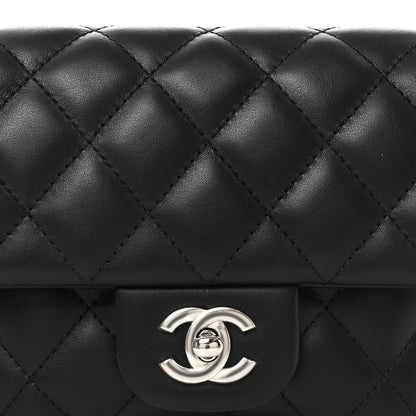 Chanel Calfskin Quilted CC Uniform Flap Belt Bag Black 8 of 10
