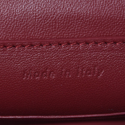 Celine Smooth Calfskin Mini Clasp Bag Bordeaux 6 of 6