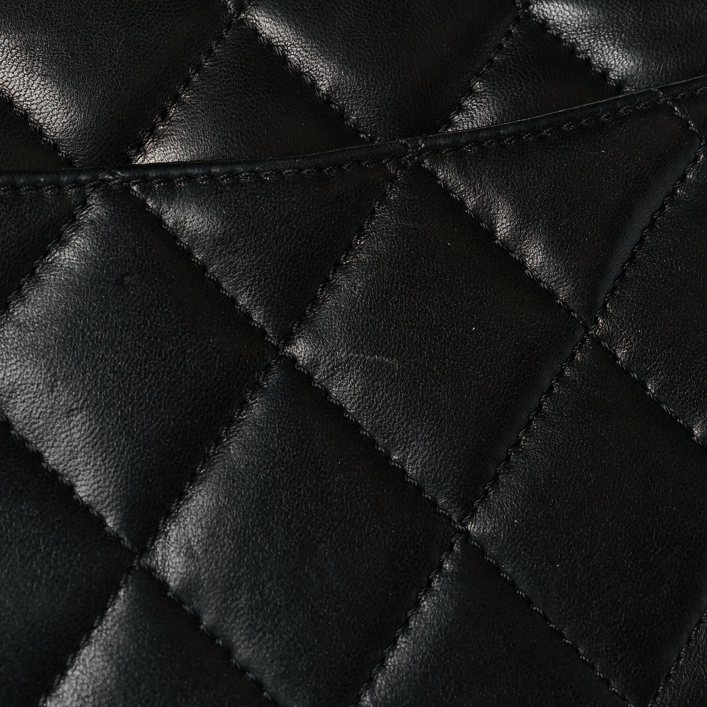Lambskin Quilted Chanel 3 Maxi Flap Bag Black
