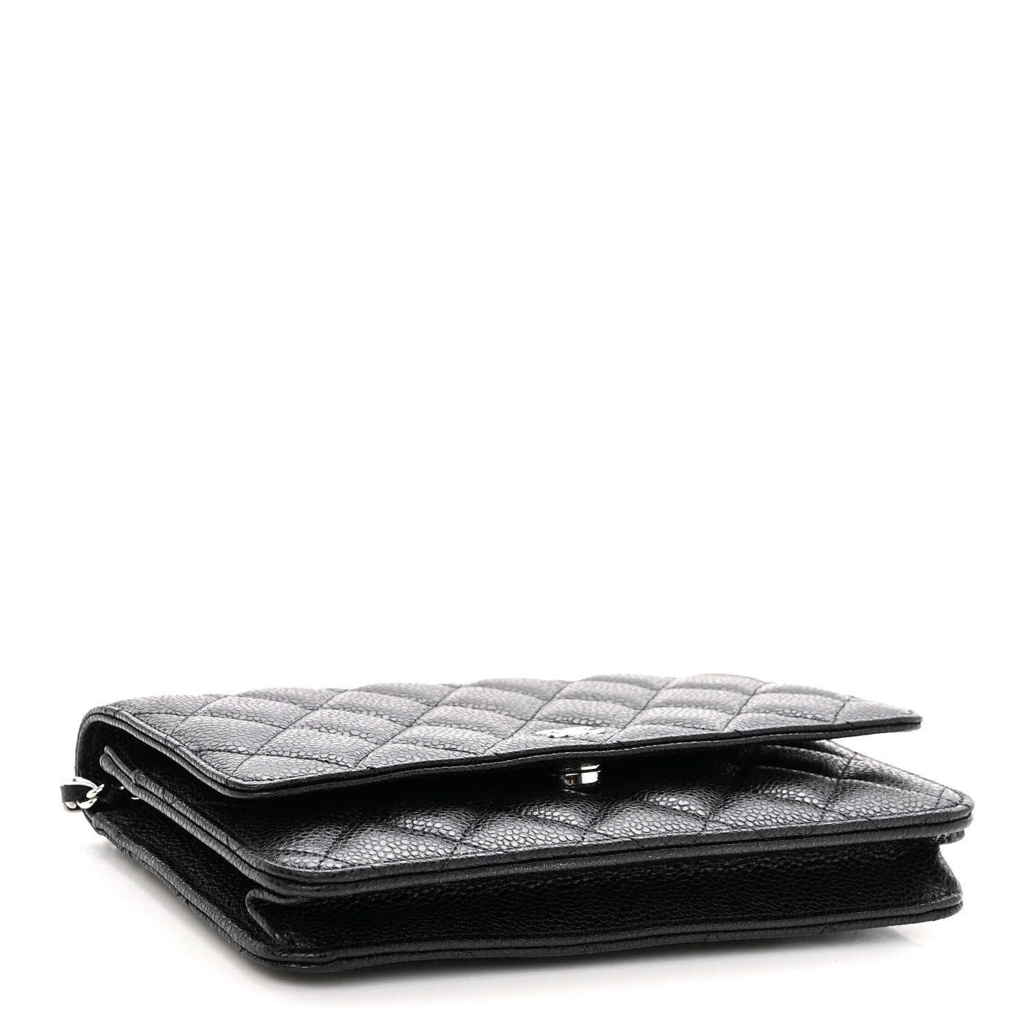 Chanel Caviar Quilted Wallet on Chain WOC Black 4 of 11