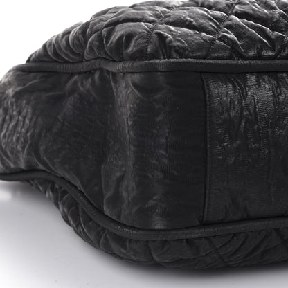 Chanel Crinkled Coated Canvas Le Marais Large Tote Black 6 of 14