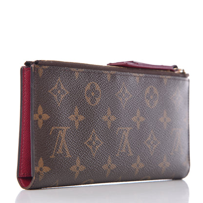 Louis Vuitton Monogram Adele Wallet Fuchsia 3 of 9