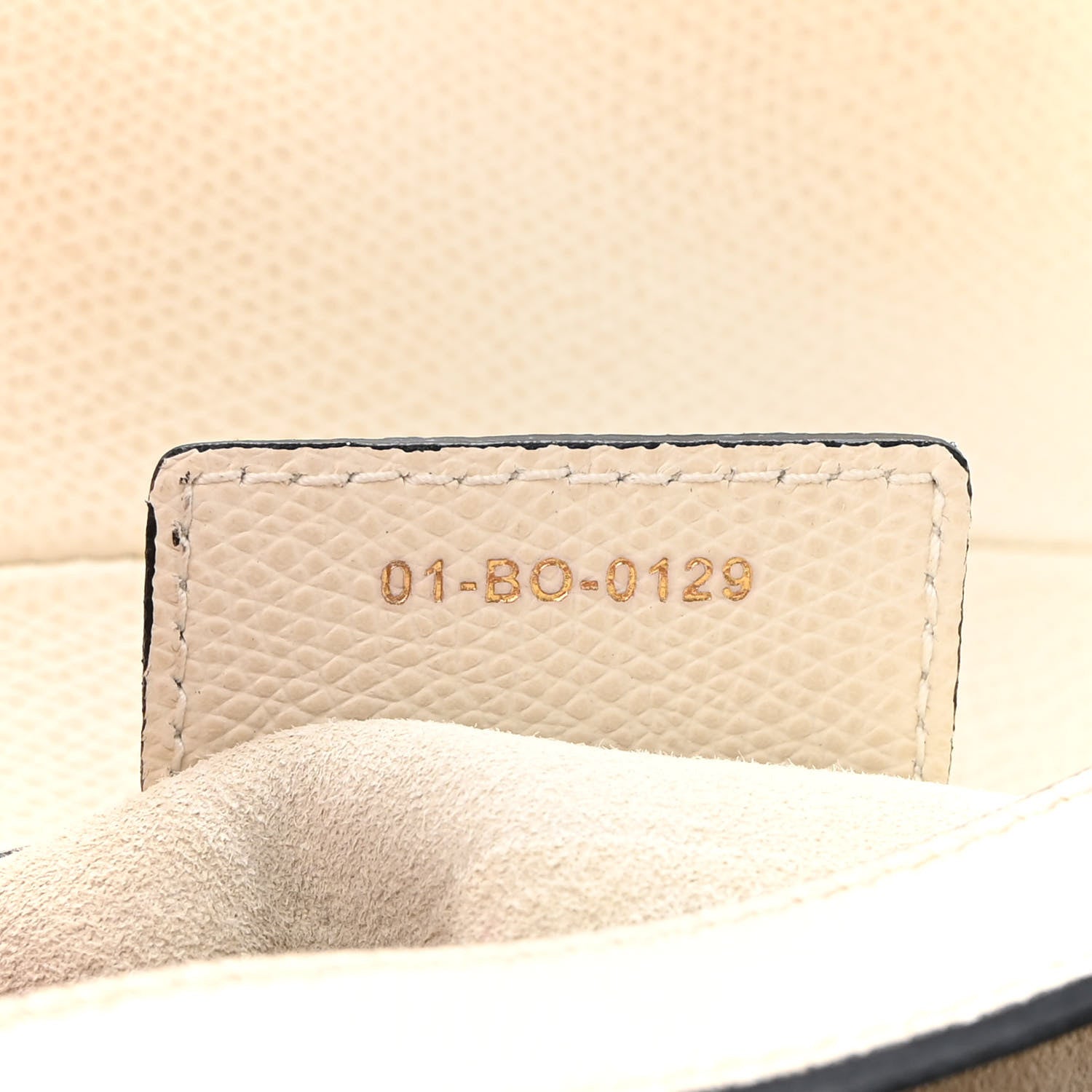 Christian Dior Grained Calfskin Saddle Bag White 6 of 9