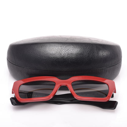 Prada Sunglasses SPR 28P Black Red 8 of 8