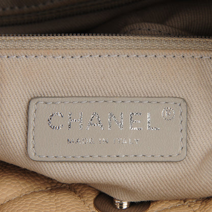 Chanel Caviar Quilted Easy Zip Tote Beige Clair 6 of 7