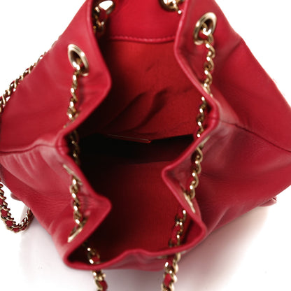 Chanel Lambskin Quilted Small In Seoul Backpack Red 4 of 11