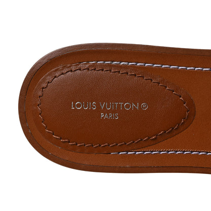 Louis Vuitton Monogram Spring in the City Lock It Flat Mule 36 Midnight Fuchsia 7 of 8