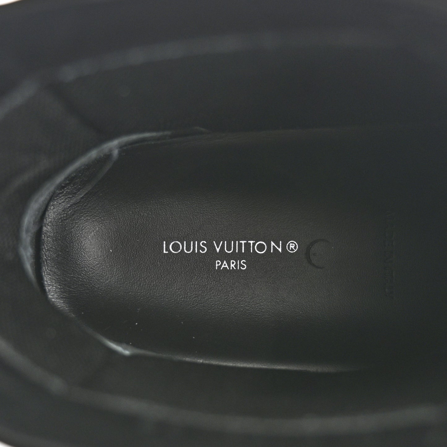 Calfskin Polar Flat Ankle Boots 38 Black