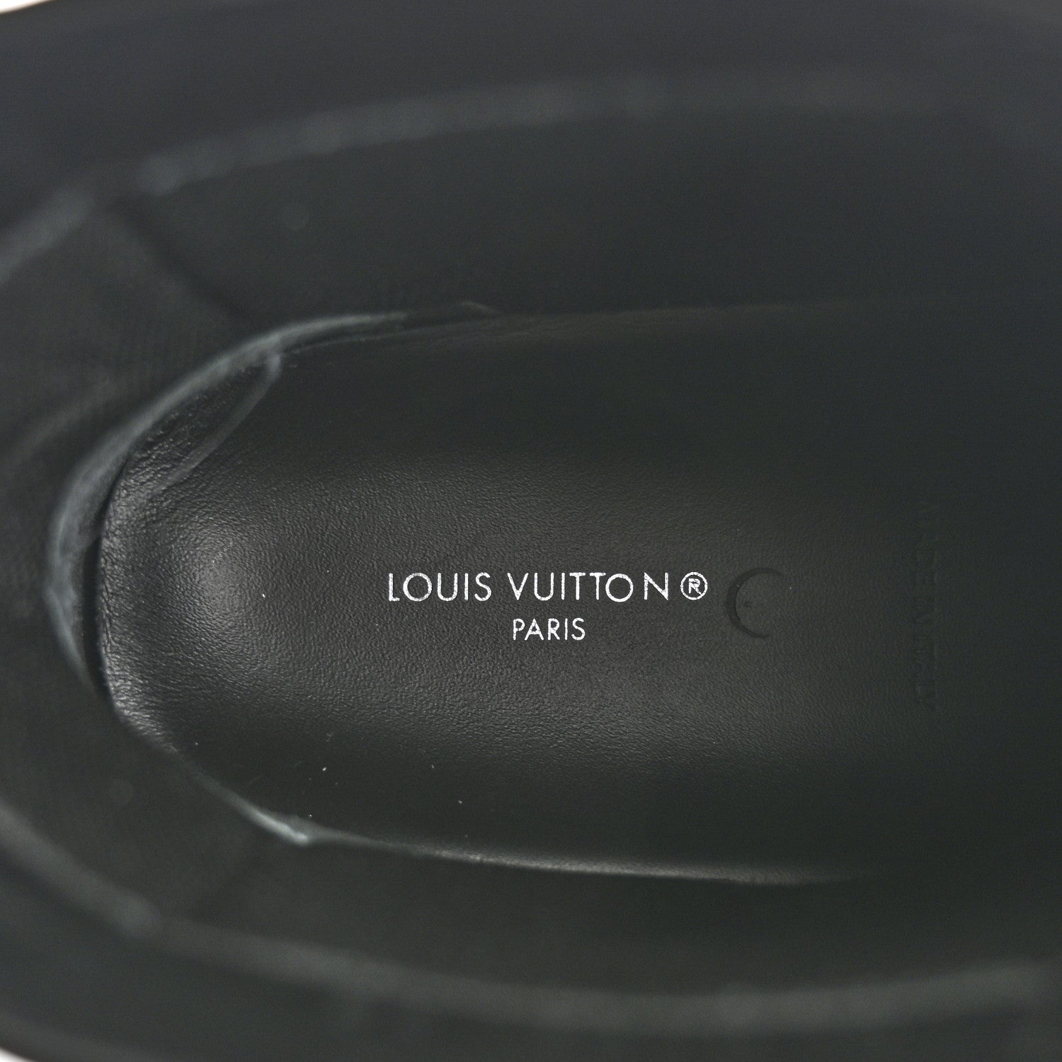 Louis Vuitton Calfskin Polar Flat Ankle Boots 38 Black 7 of 9