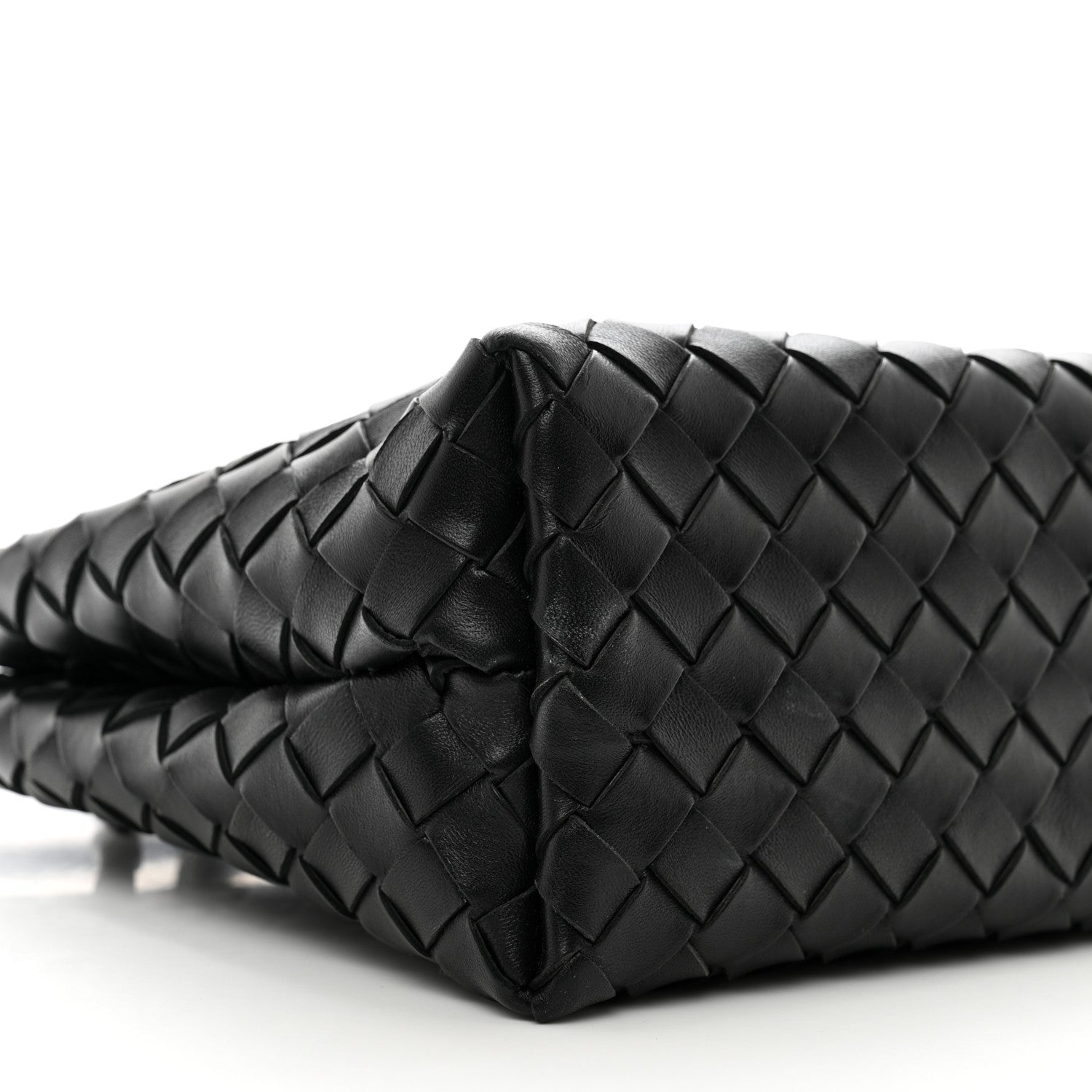 Bottega Veneta Nappa Intrecciato Small Andiamo Shoulder Bag Black 9 of 11