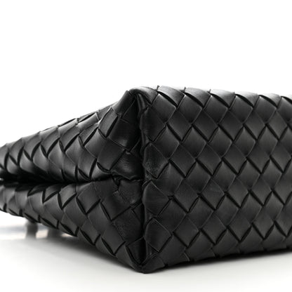 Bottega Veneta Nappa Intrecciato Small Andiamo Shoulder Bag Black 9 of 11