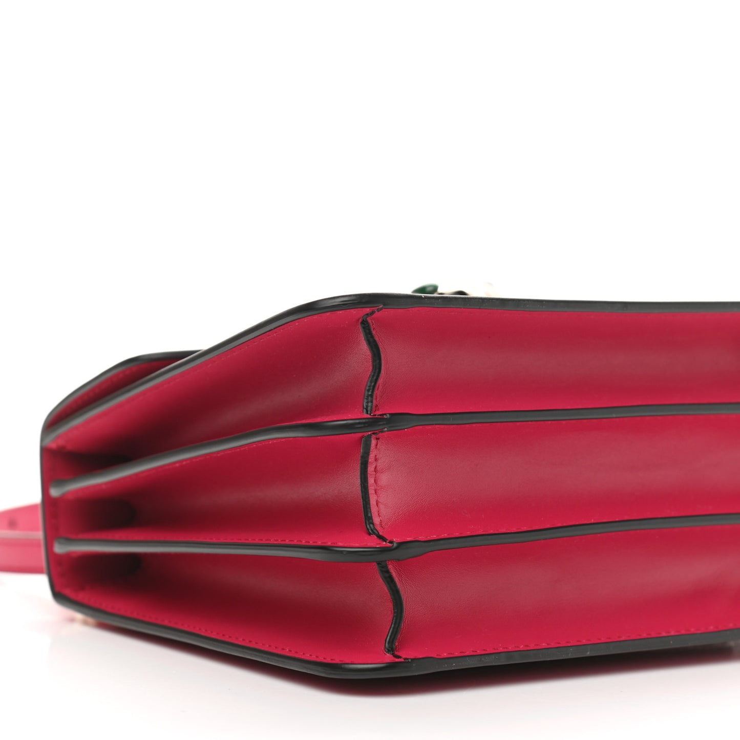 Calfskin Serpenti Forever Top Handle Pink