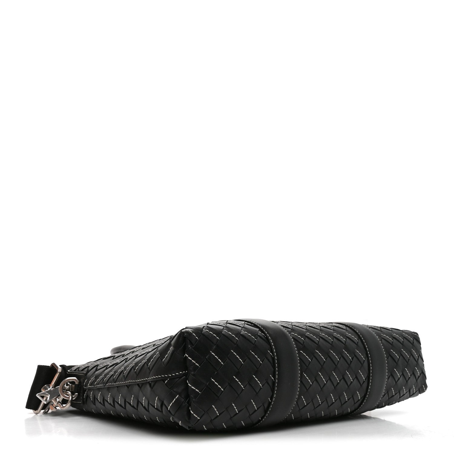 Bottega Veneta Nappa Intrecciato Medium Briefcase Black 4 of 11