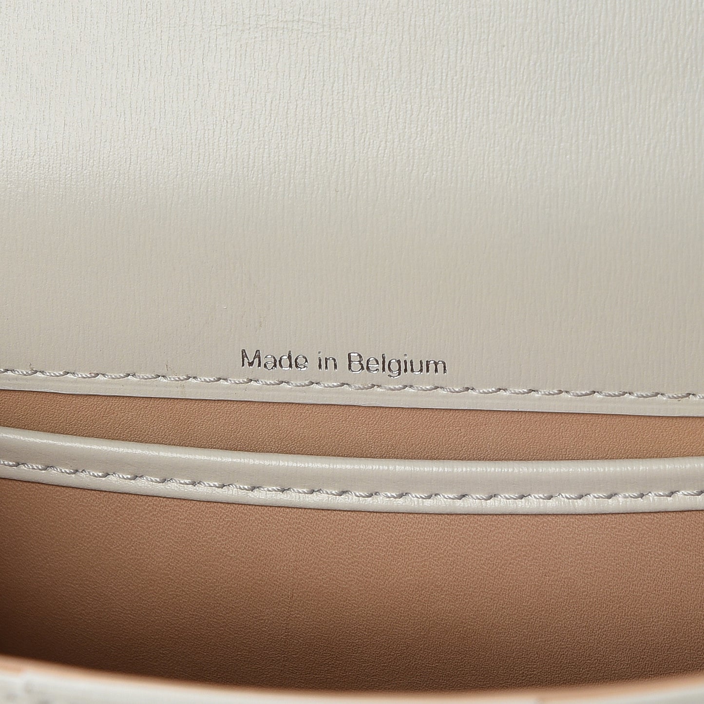 Calfskin Mini Brillant Satchel Ivory