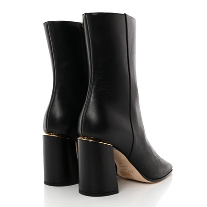 Jimmy Choo Calfskin Loren 85 Ankle Boots 36 Black 4 of 13