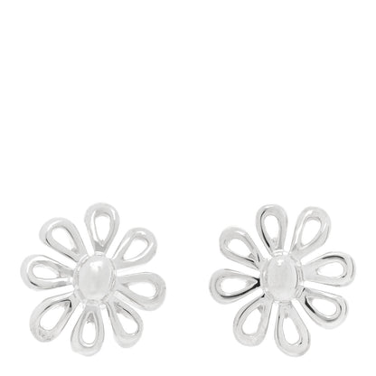 Tiffany Sterling Silver Paloma Picasso Daisy Earrings 1 of 5