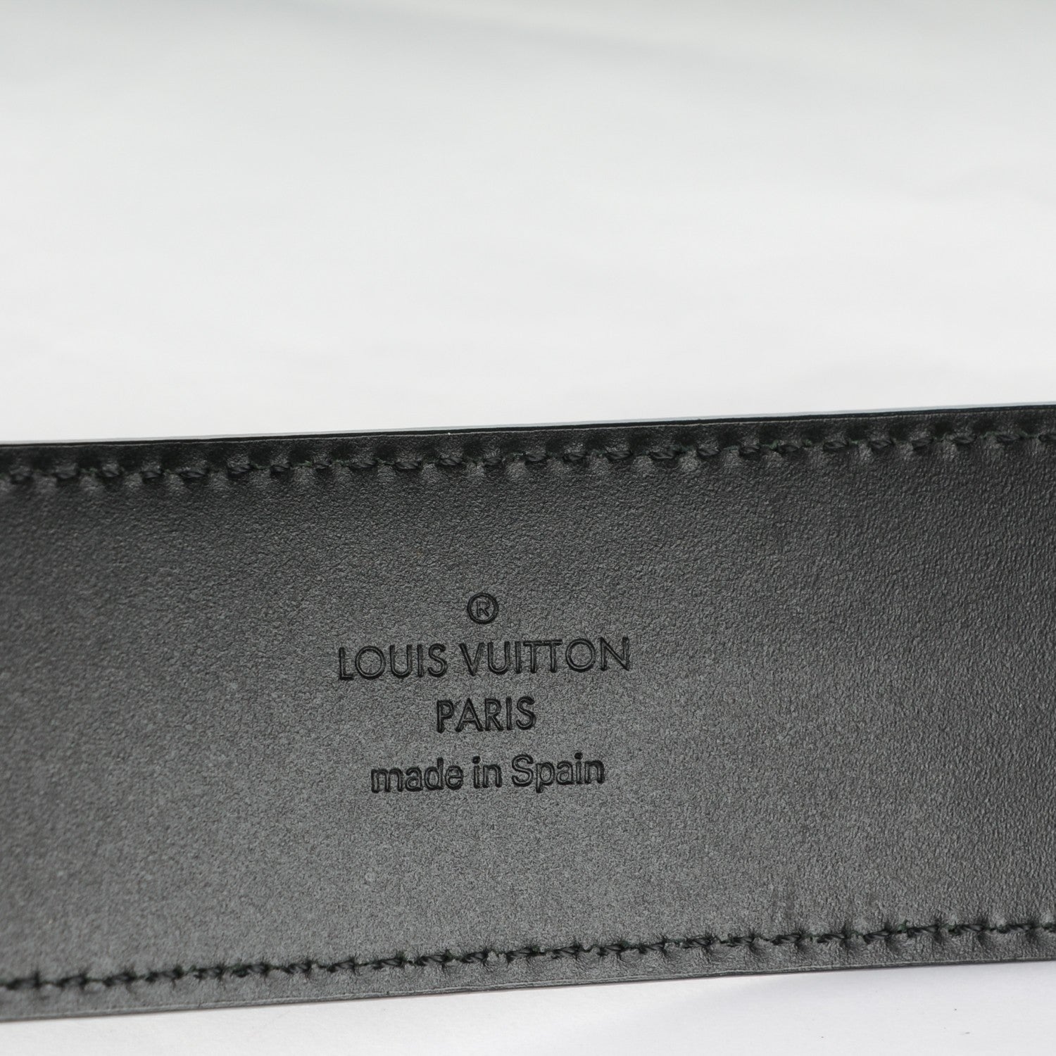 Louis Vuitton Damier Graphite 40mm LV Initiales Belt 95 38 4 of 7