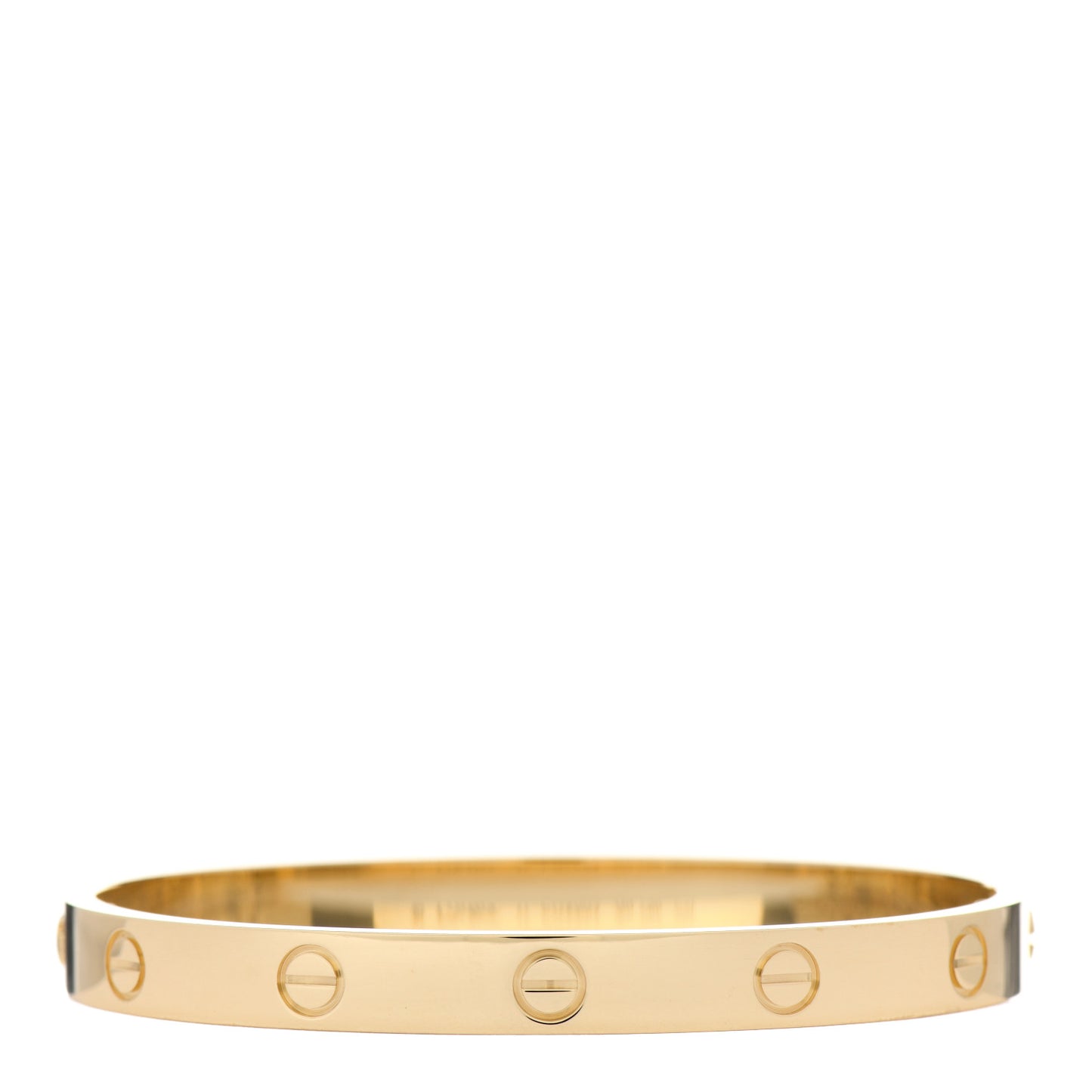 18K Yellow Gold LOVE Bracelet 17