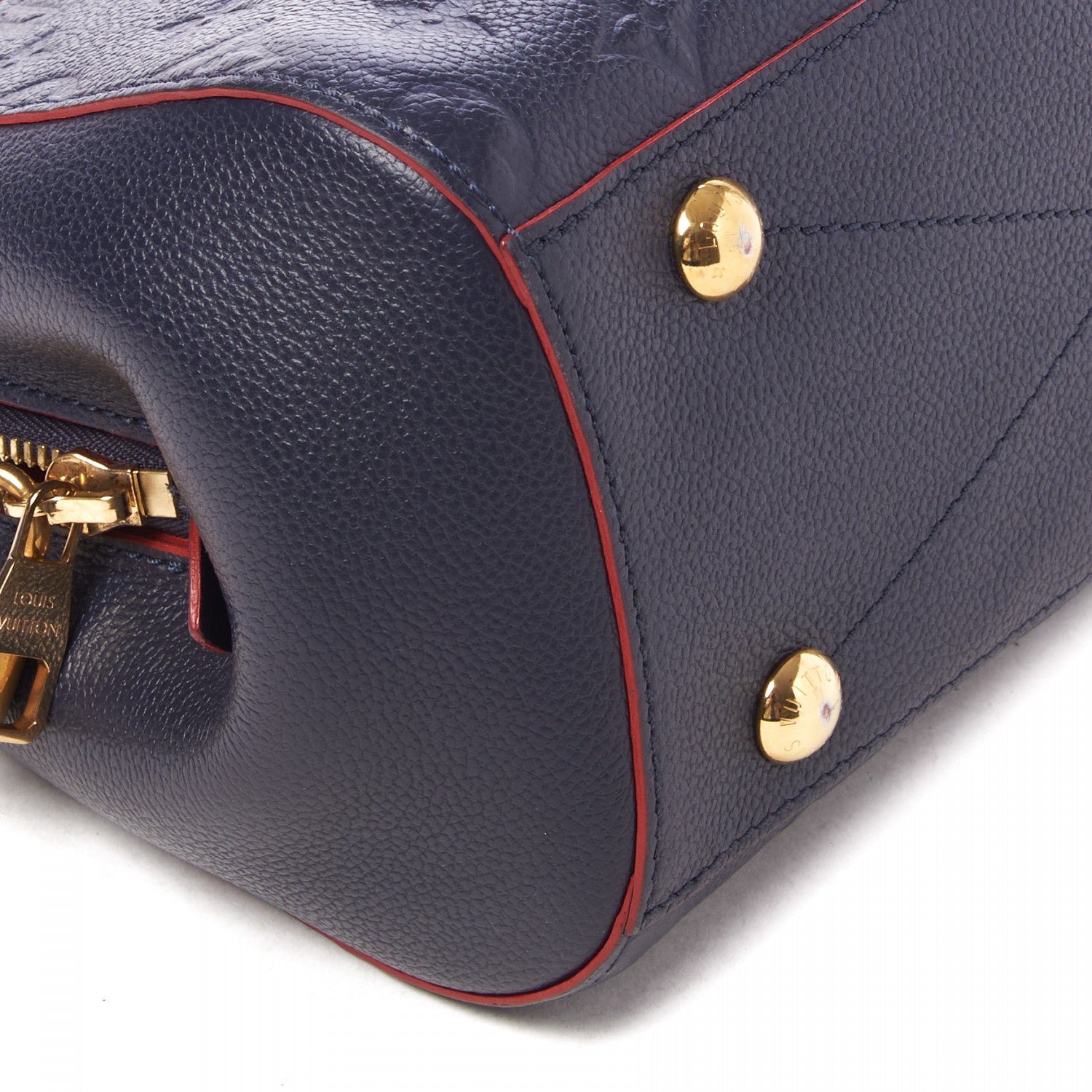 Louis Vuitton Empreinte Montaigne BB Marine Rouge 8 of 9