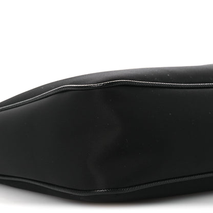 Prada Re-Nylon Saffiano Pocket Zippered Shoulder Bag Black 10 of 11