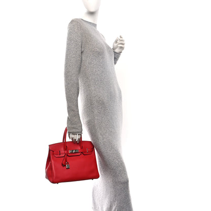 Hermes Epsom Birkin 30 Rouge Vif 2 of 10