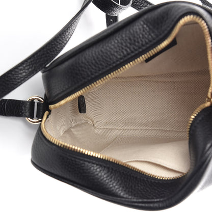 Gucci Pebbled Calfskin Small Soho Disco Bag Black 5 of 9