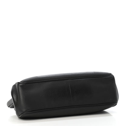 Bottega Veneta Calfskin Shoulder Bag Black 3 of 4