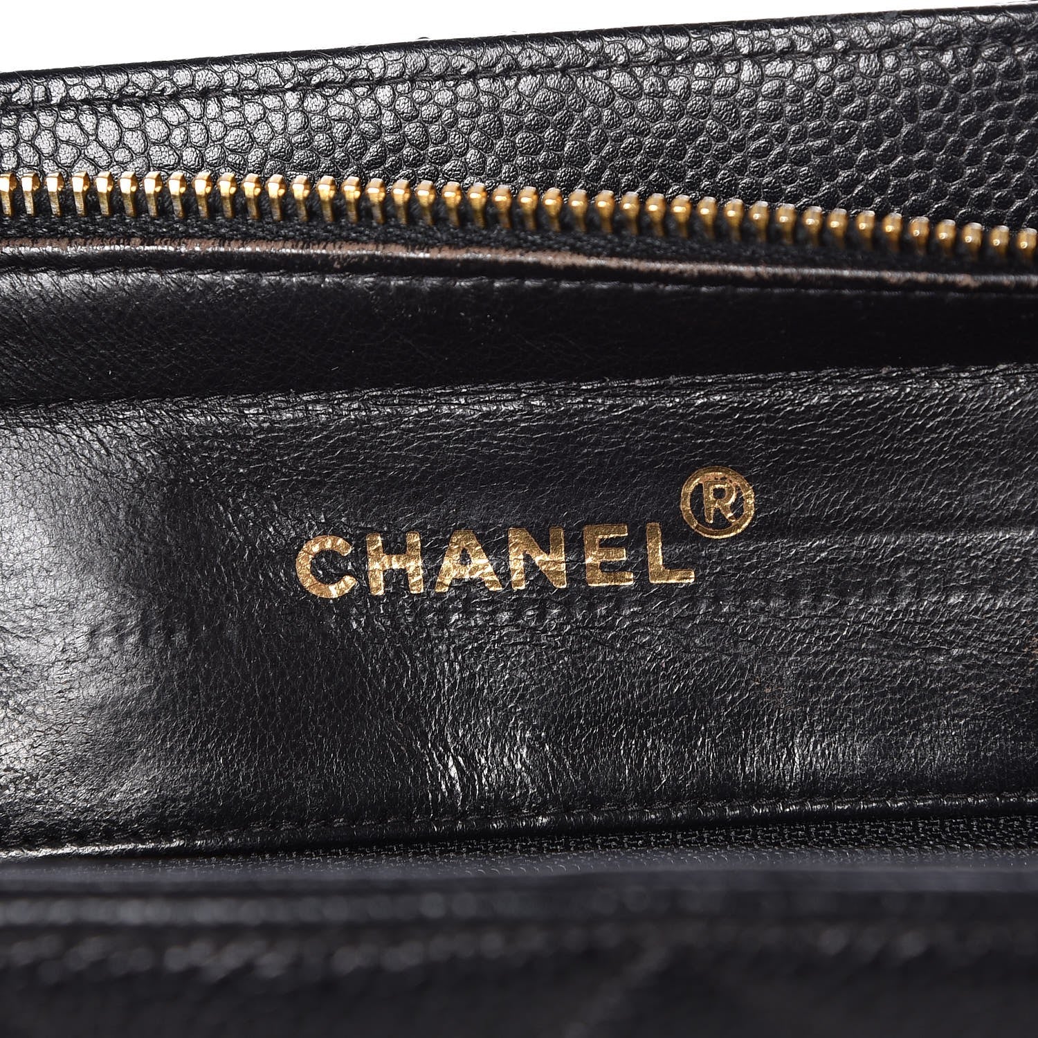 Chanel Caviar Quilted Shopper Tote Black 9 of 11