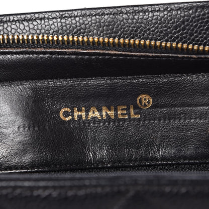 Chanel Caviar Quilted Shopper Tote Black 9 of 11