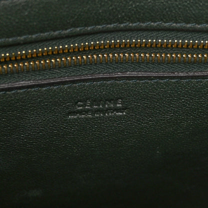Celine Natural Calfskin Seau Sangle Bucket Green 7 of 14