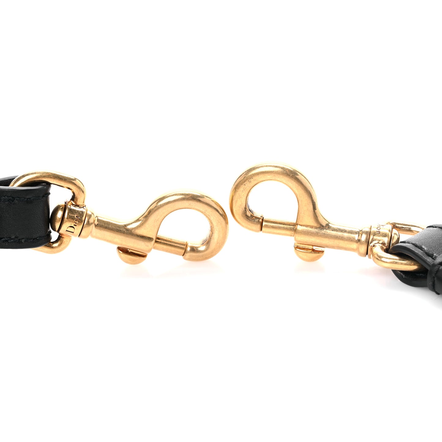 Canvas Embroidered Shoulder Strap Black