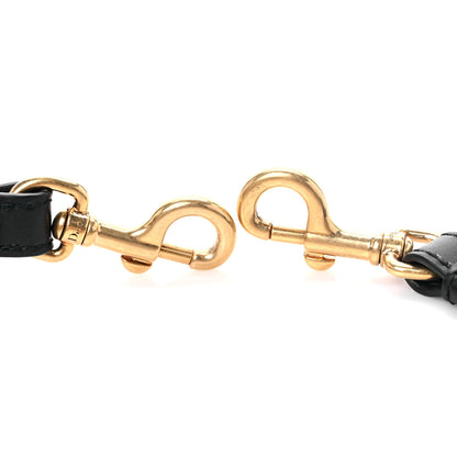 Christian Dior Canvas Embroidered Shoulder Strap Black 4 of 5