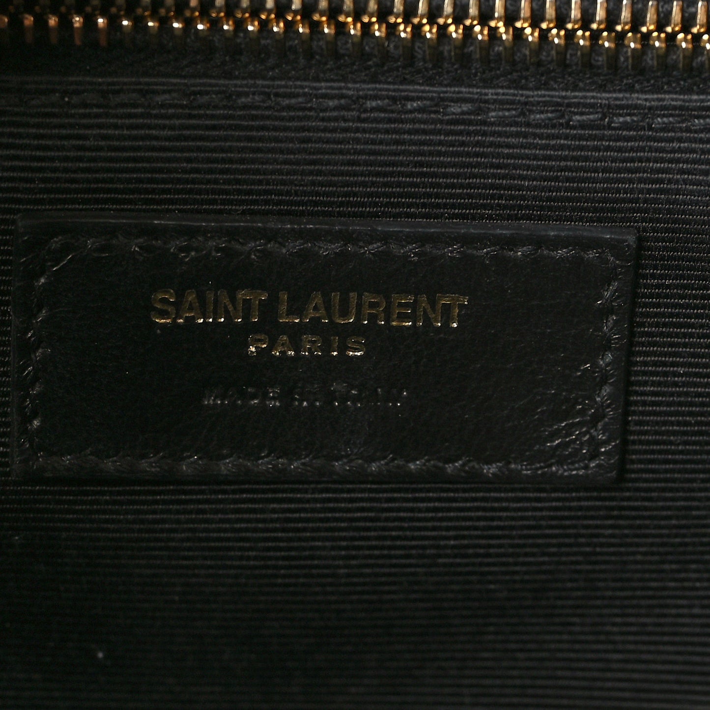 Grain De Poudre Textured Mixed Matelasse Large Triquilt Monogram Satchel Dark Tea