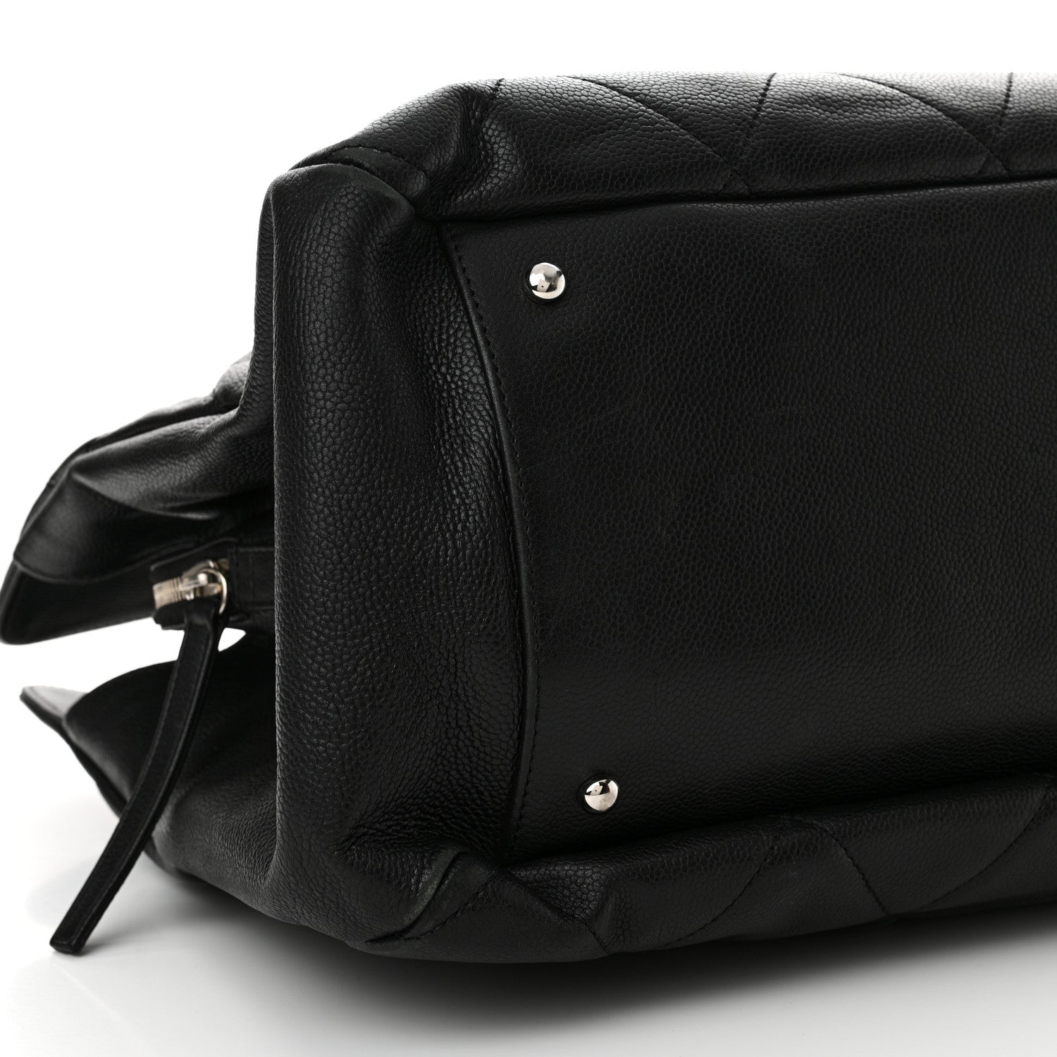 Chanel Caviar Quilted Timeless CC XL Shopping Tote Black 9 of 12