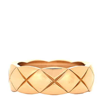 Chanel 18K Yellow Gold Small Coco Crush Ring 52 6 3 of 5