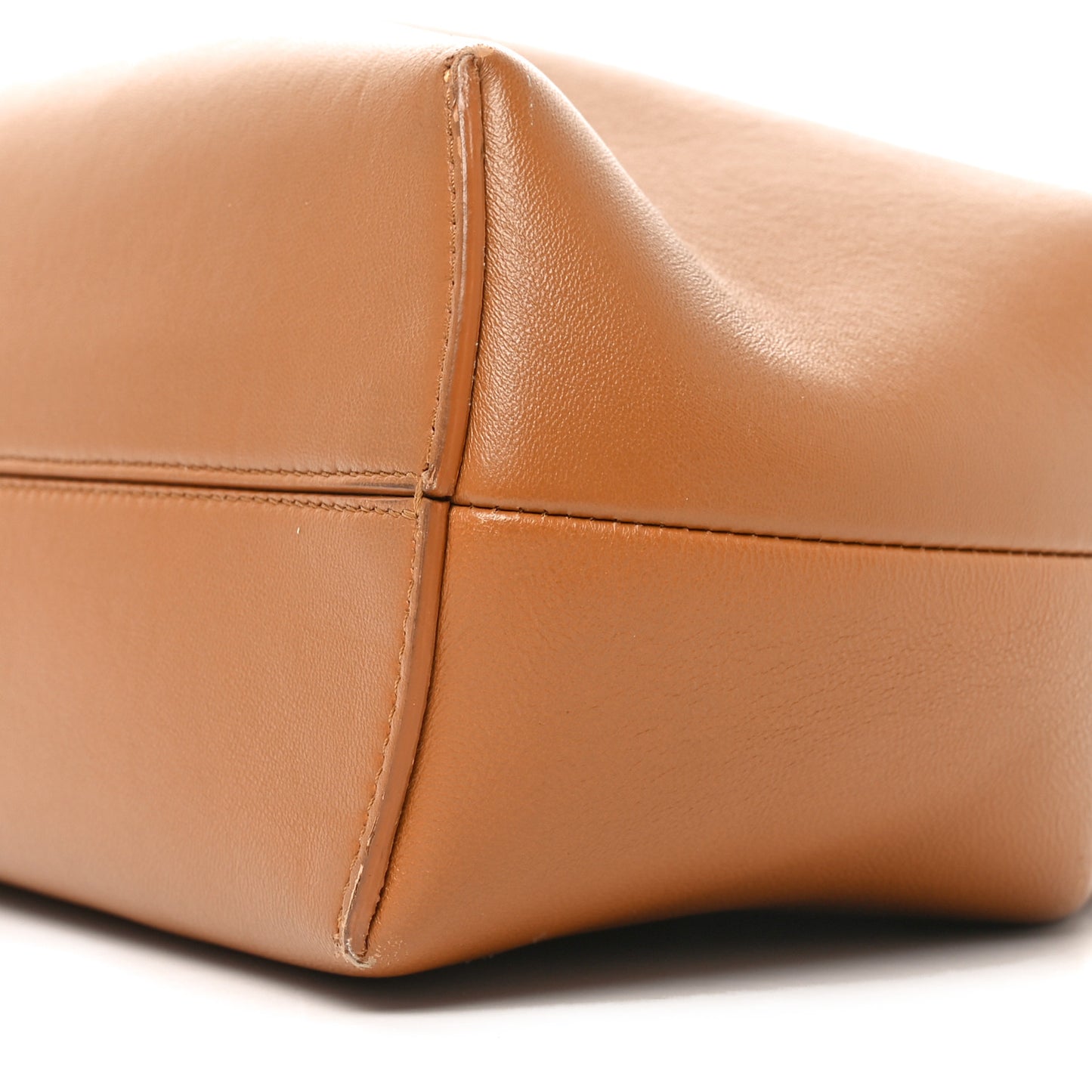 Shiny Nappa Medium Fendi First Caramello