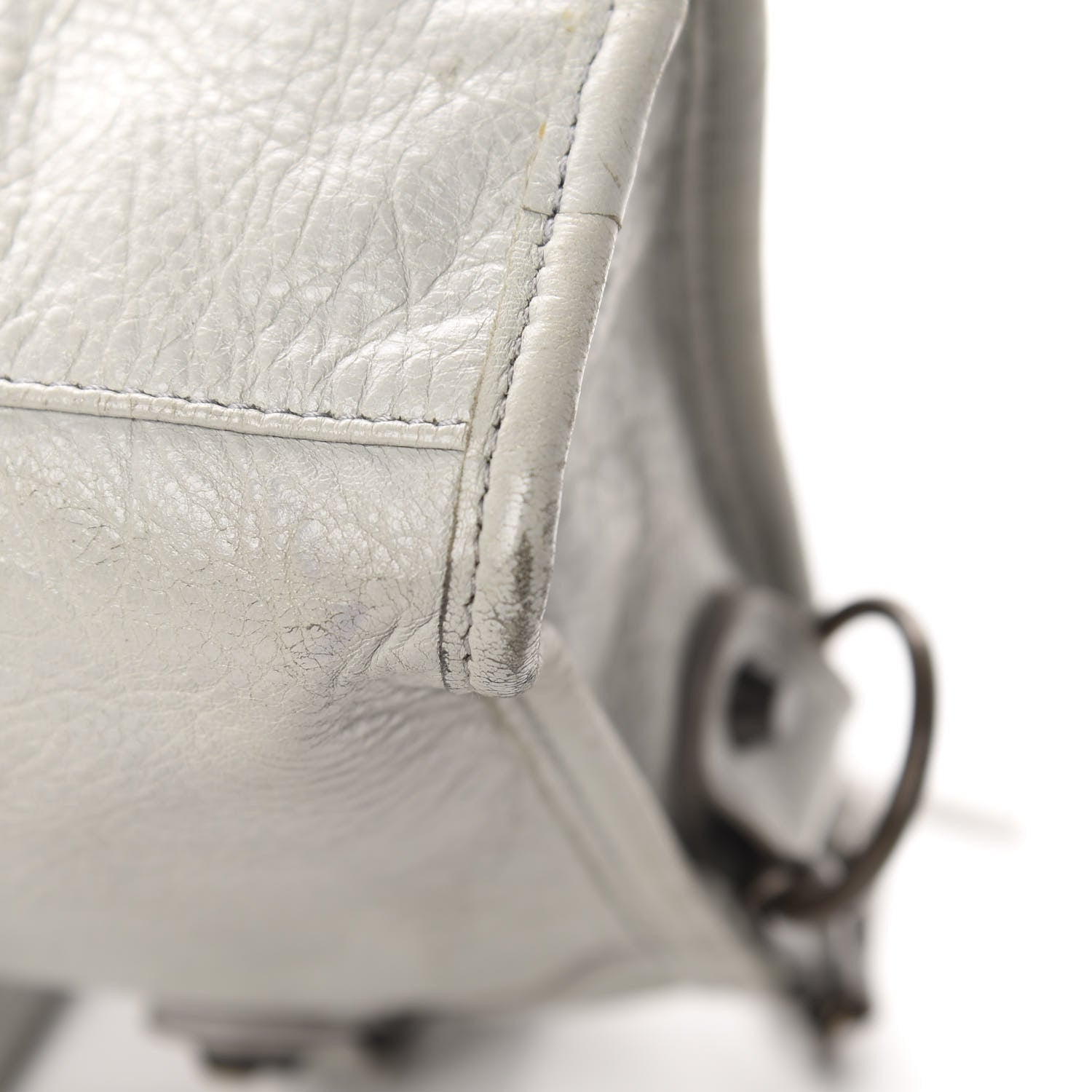 Balenciaga Agneau Classic Hardware Mini City Gris Glace 12 of 14