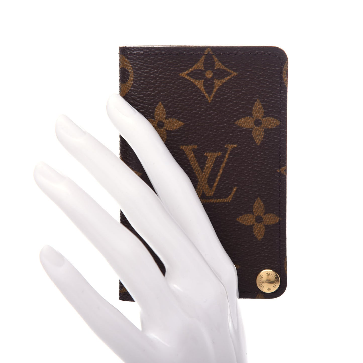 Monogram Credit Card Photo Holder
