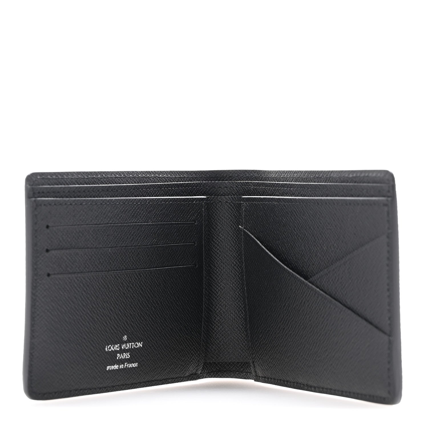 Louis Vuitton Taiga Multiple Wallet Black 5 of 7