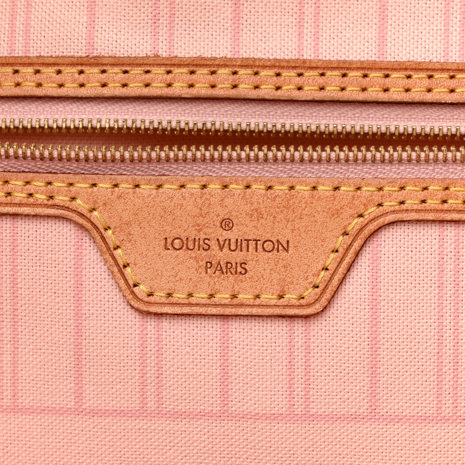 Louis Vuitton Damier Azur Neo Neverfull MM Rose Ballerine 8 of 15
