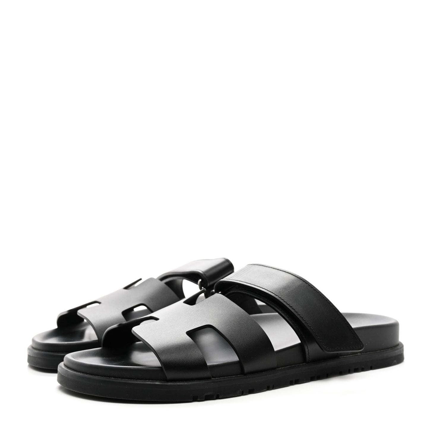Calfskin Womens Chypre Sandals 38 Black