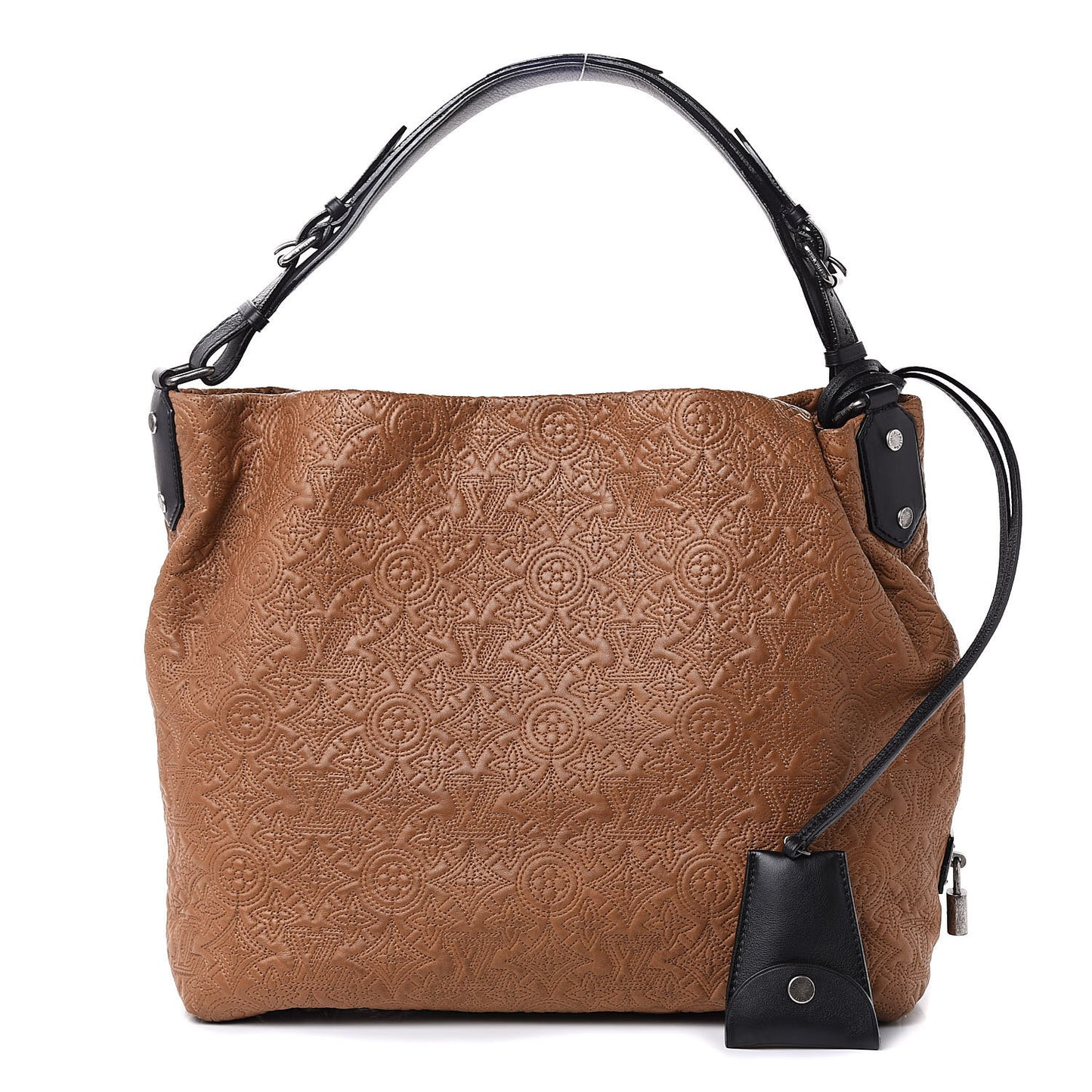 Lambskin Antheia Hobo PM Caramel