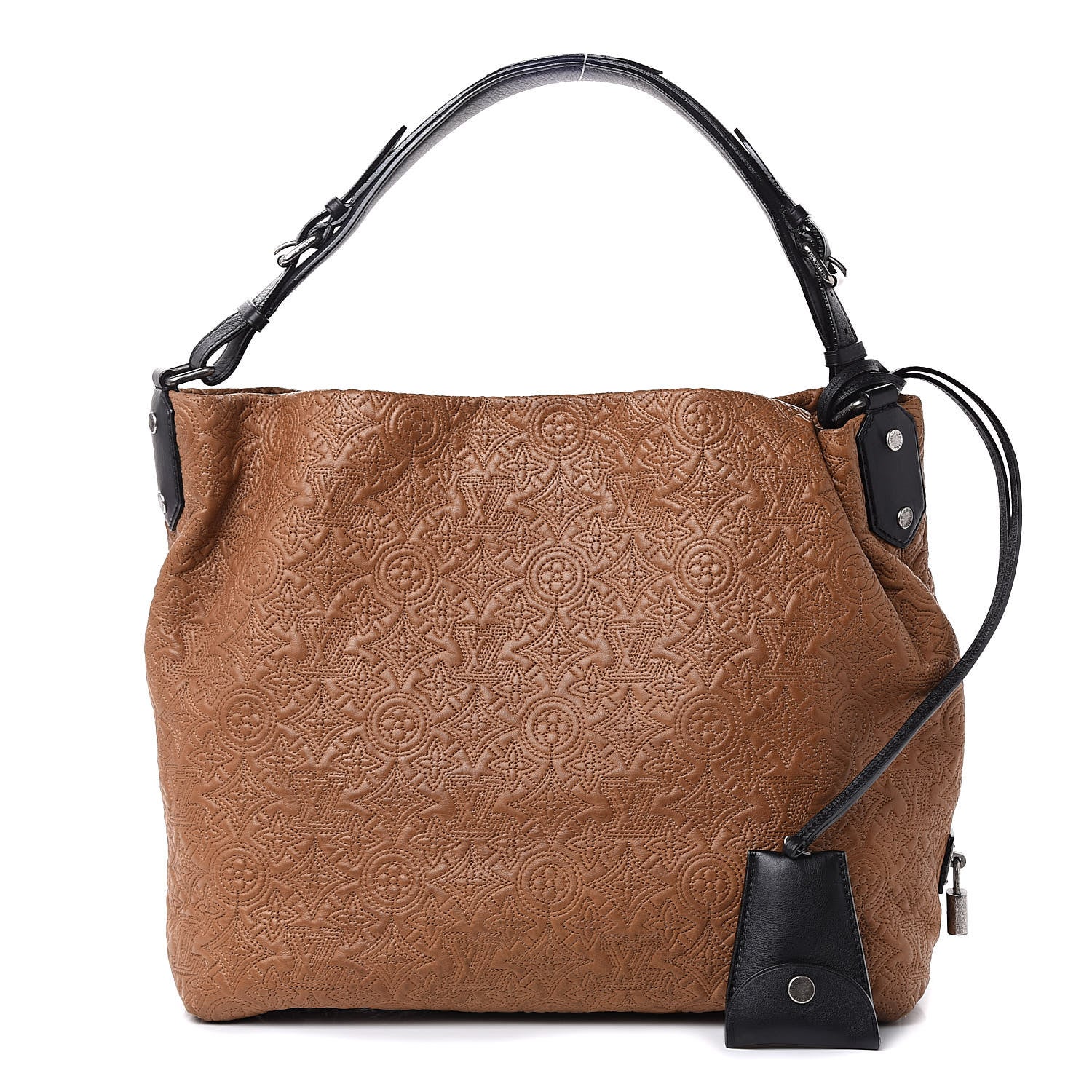 Louis Vuitton Lambskin Antheia Hobo PM Caramel 1 of 13