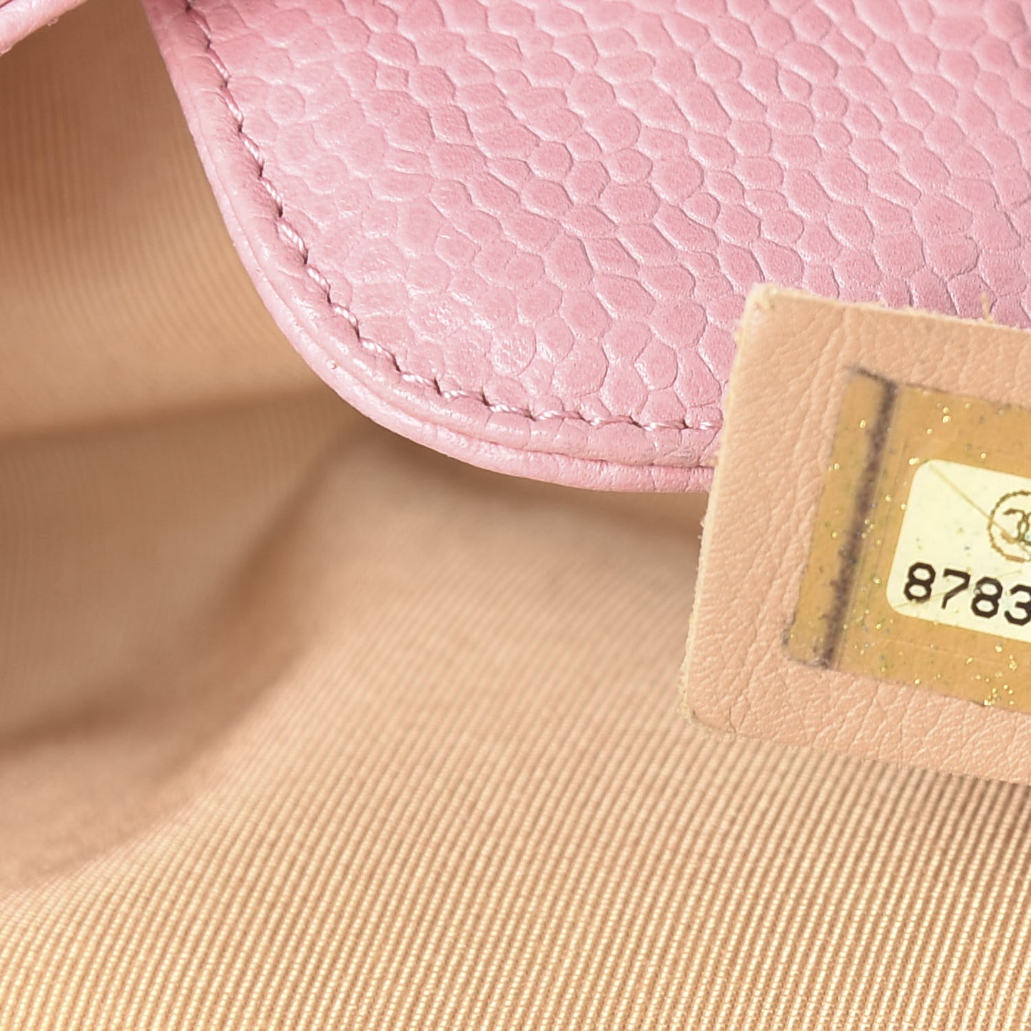 Caviar Quilted Petit Shopping Tote PST Pink